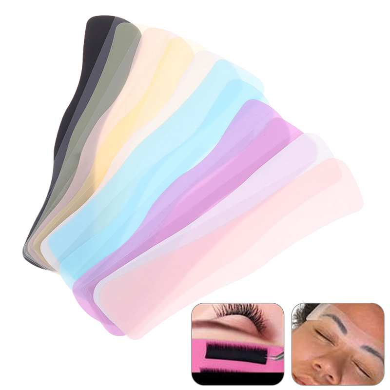 Eyelash Extension London - 1個入りシリコン製まつげエクステ額パッド - グラフトラッシュトレイスタンドホルダー まつげ植え付け用美容ツールアクセサリー