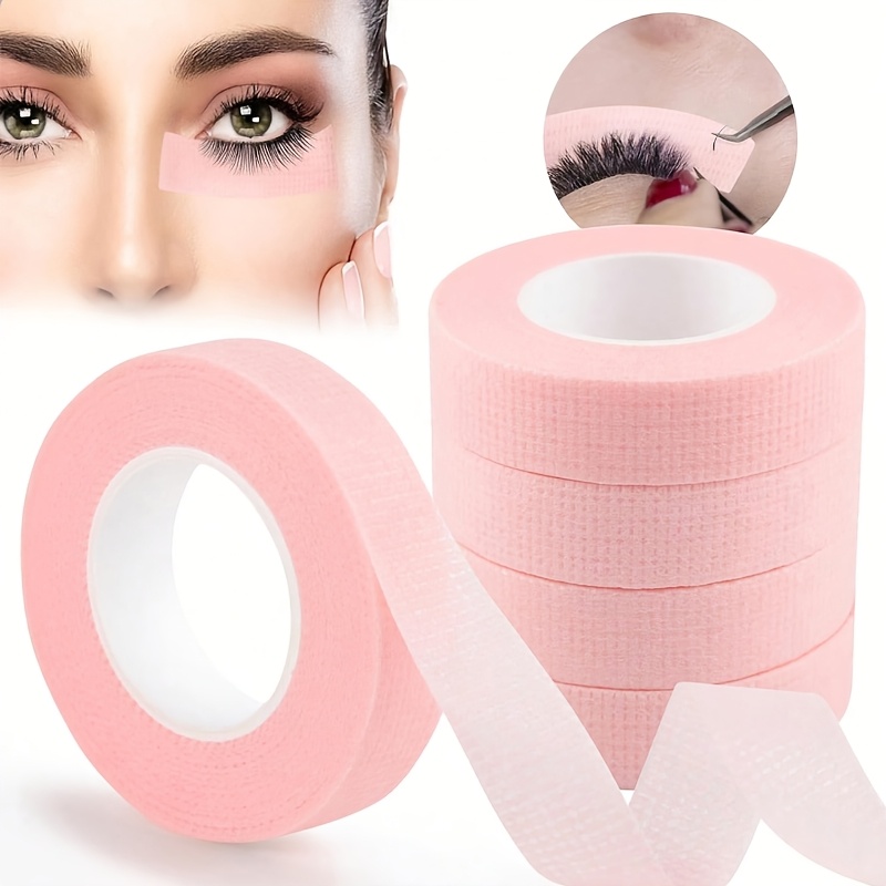 3ロール マイクロポーラス アイメイクアップテープ、低刺激性 - Eyelash Extension Eyeliner のレビューと価格