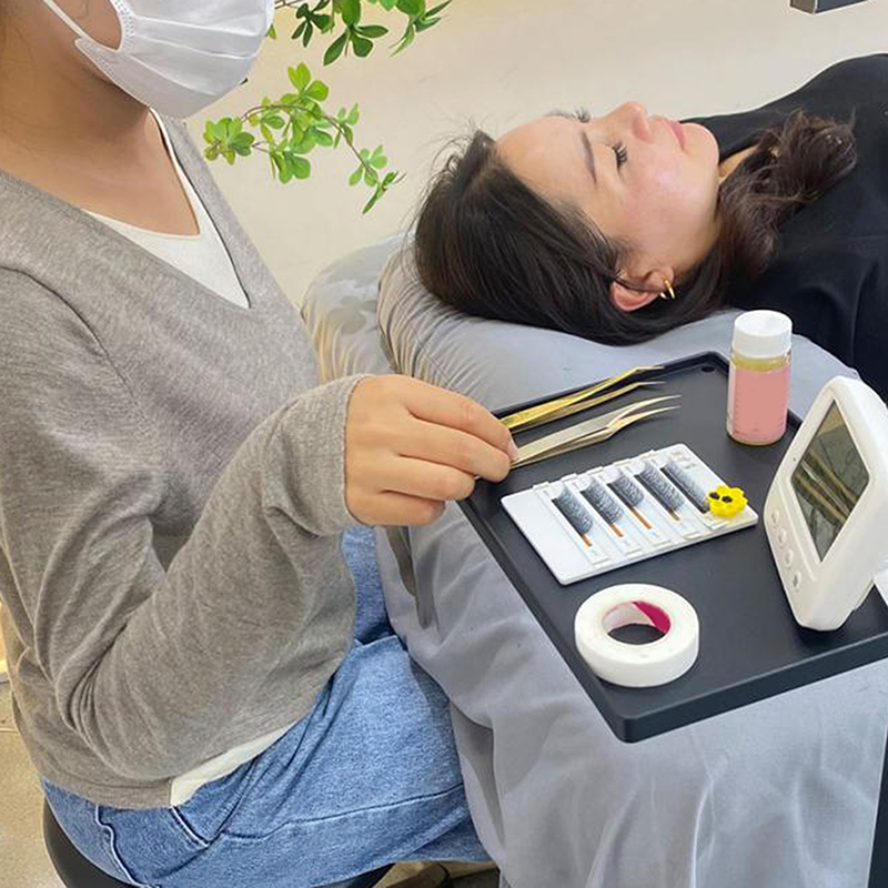 【M】1個入り調整可能なまつげトレイホルダー、リングライト用 - Eyelash Extension London のレビューと価格
