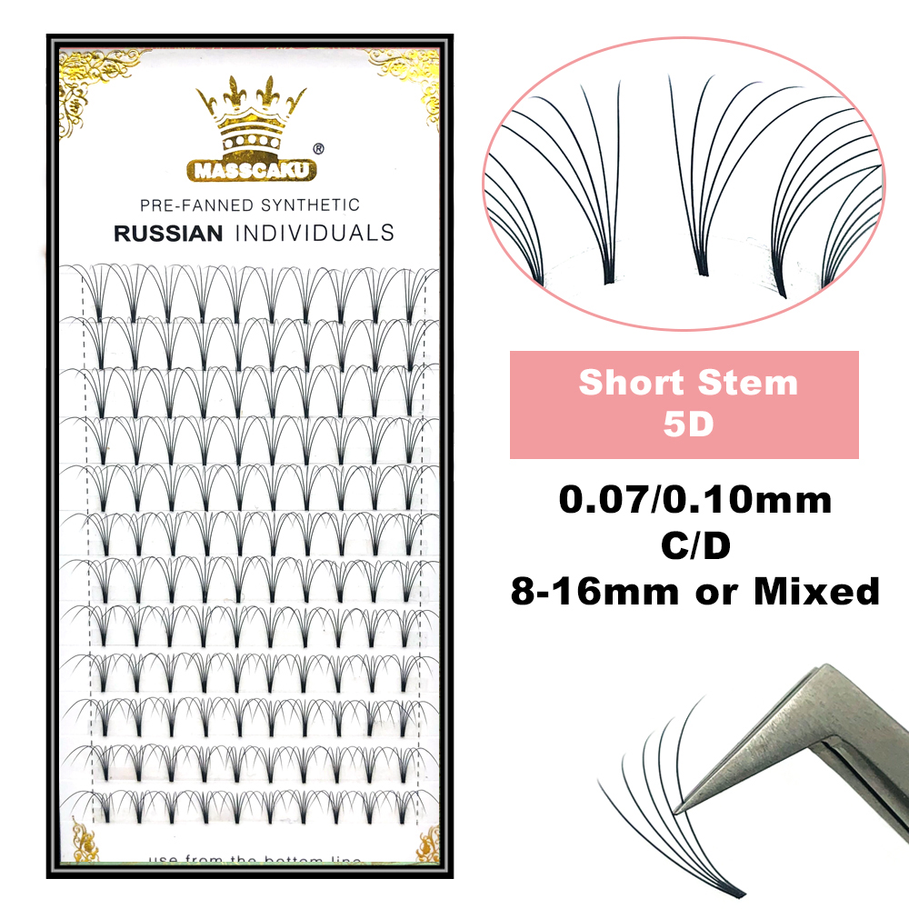 MASSCAKU まつげ既成ワイドファン 3d/4d/5d/ - Eyelash Extension Or Extensions のレビューと価格