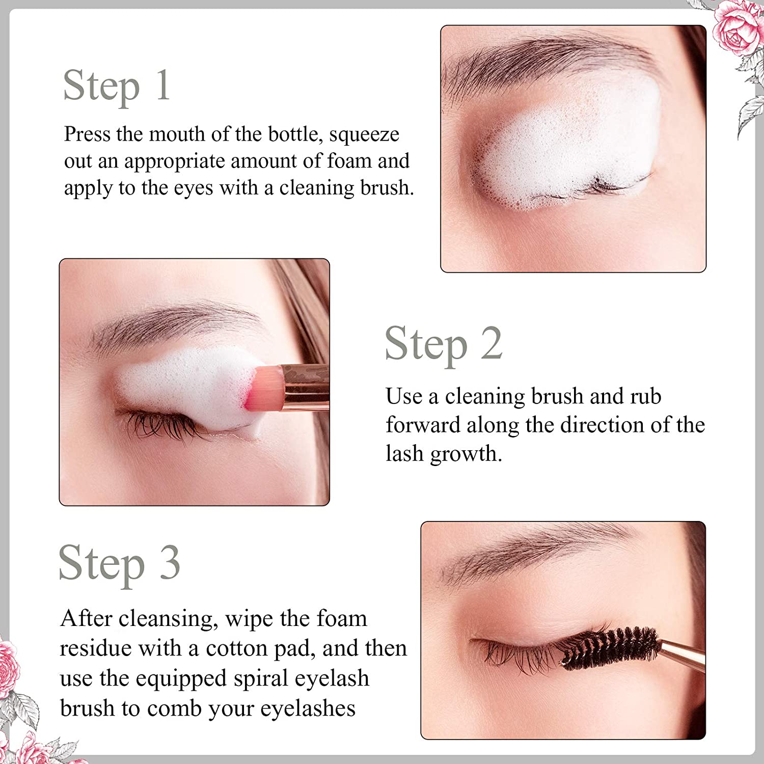 50 ミリリットルまつげエクステンションクレンザーシャンプー - Eyelash Extension Foam Cleanser のレビューと価格