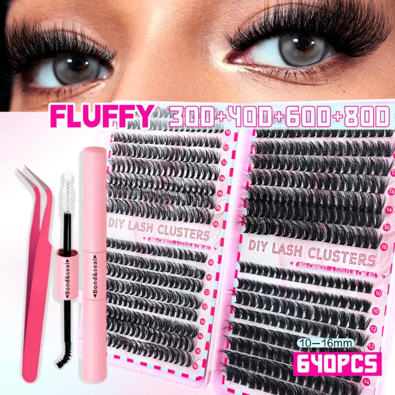 DIYまつげエクステキットツールセット（接着剤、リムーバー、 - Eyelash Extension Or Extensions のレビューと価格