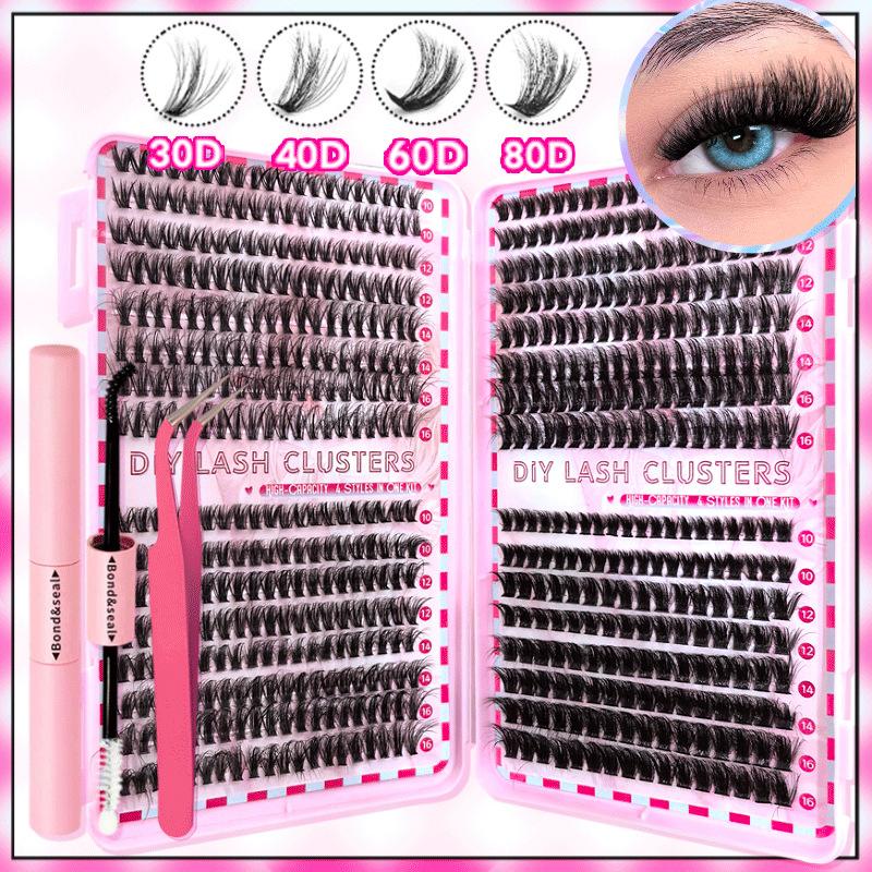 DIYまつげエクステキットツールセット（接着剤、リムーバー、 - Eyelash Extension Or Extensions のレビューと価格