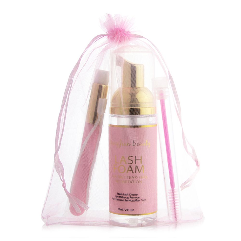 肌触りやシャンプー,つけまつげの発泡剤,天然まつげ洗浄剤,安 - Eyelash Extension Foam Cleanser のレビューと価格