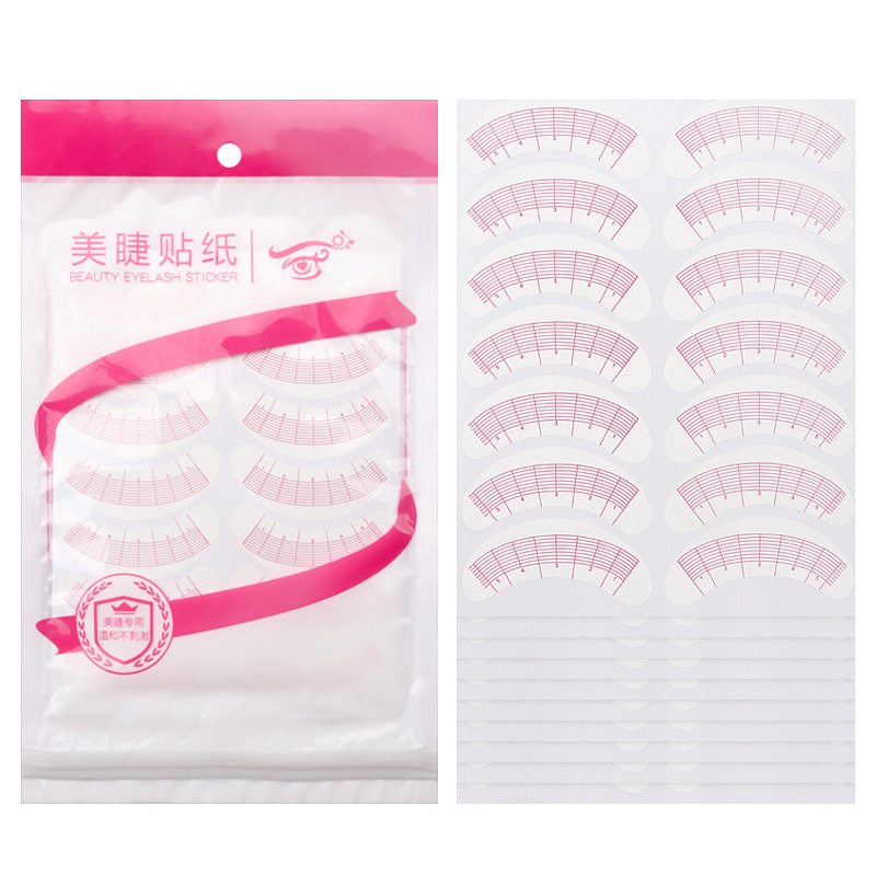 70 ペアまつげマッピングステッカー目の下の位置決めヒントス - Lash Mapping Sticker のレビューと価格