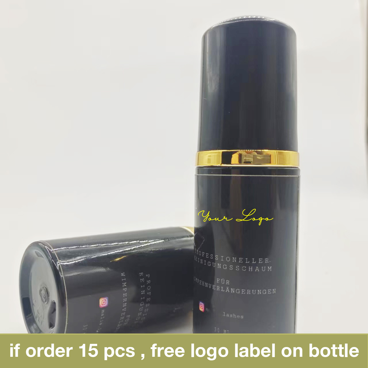カスタムまつげフォームクリーナー,ビーガンブラッシュ,肌色ボ - Eyelash Extension Foam Cleanser のレビューと価格