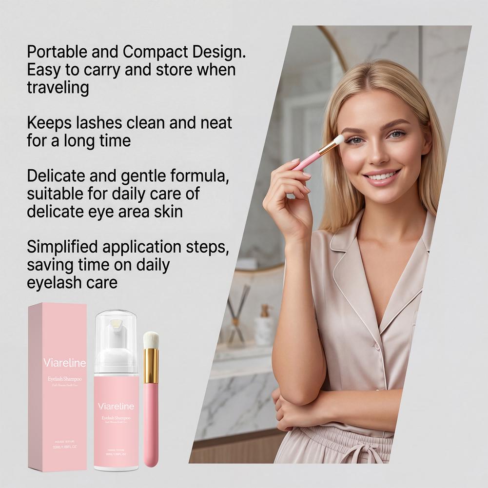 まつげクレンジングムース フォーミングシャンプー、穏やかなオ - Eyelash Extension Foam Cleanser のレビューと価格