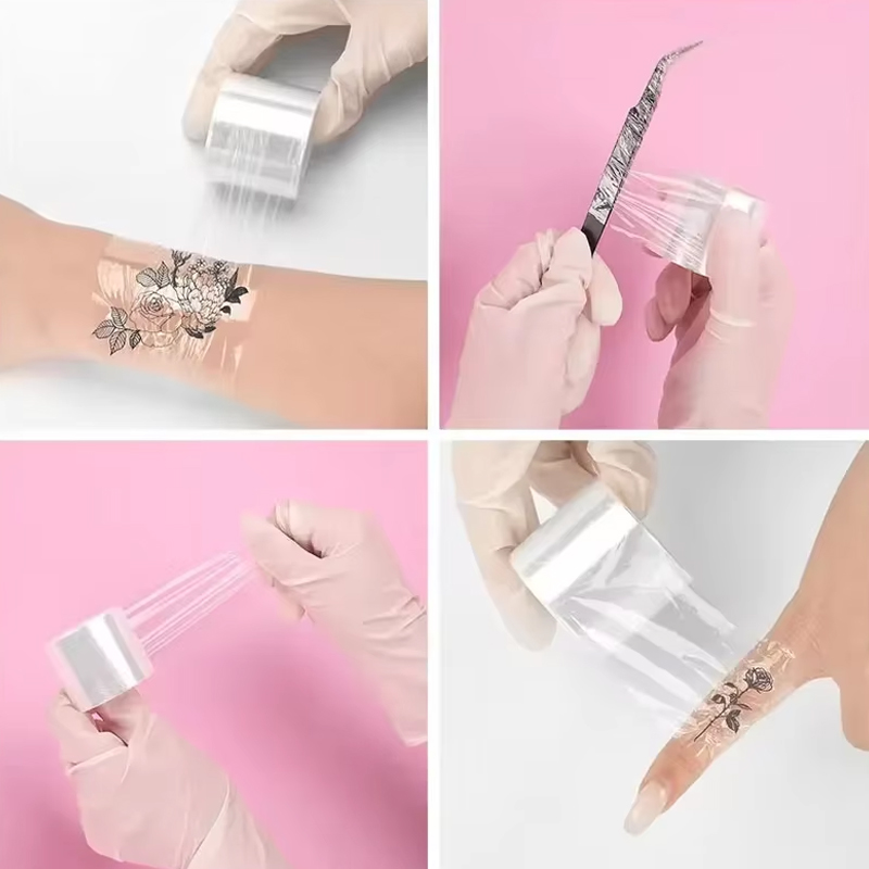 200 メートル/ロールクリアメイクアップフィルムリップ眉毛 - Eyelash Extension Repair のレビューと価格