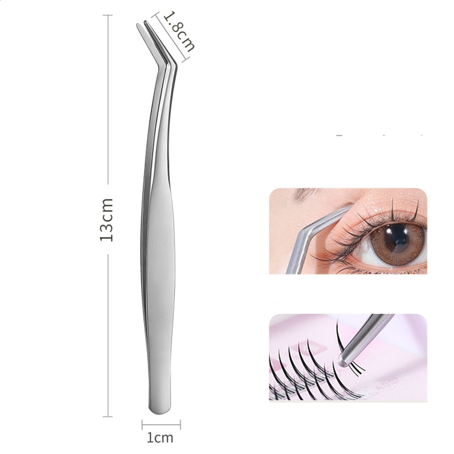 7 個の高精度ステンレス鋼まつげエクステンションピンセット  - Eyelash Extension Or Extensions のレビューと価格