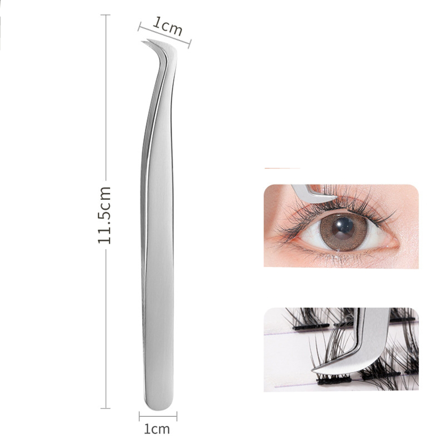 7 個の高精度ステンレス鋼まつげエクステンションピンセット  - Eyelash Extension Or Extensions のレビューと価格
