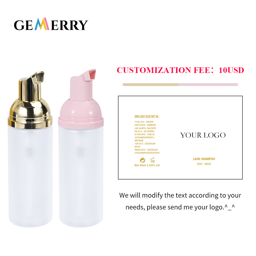 まつげを塗るためのフォームクリーナー,60ml,クレンザー, - Eyelash Extension Foam Cleanser のレビューと価格